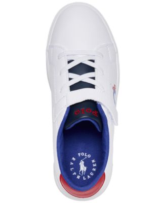 Little Kids Sutton Graphic Fastening Strap Casual Sneakers from Finish Line