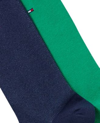 Men's Dress Reinforced Heel Crew Socks, 2-Pack