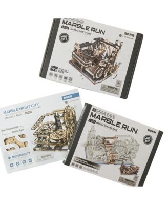 Marble Run DIY Wooden Building Toy Set