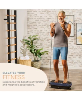 HexaPlate Lite Vibration Plate Exercise Machine - Full Body Vibrating Platform for Lymphatic Drainage, Recovery & Muscle Toning