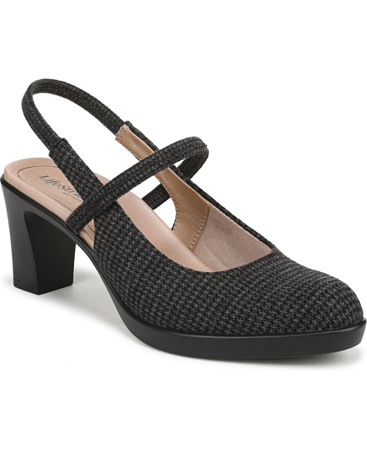 Women's Evoke Block Heel Slingback Pumps