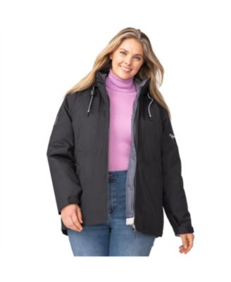 Plus Size Back of Bell 3-in-1 Systems Jacket