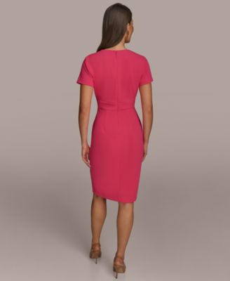Women's V-Neck Sheath Dress