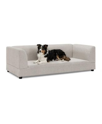 Oversized Dog Sofa with Backrest and Armrests for Medium and Large Dogs
