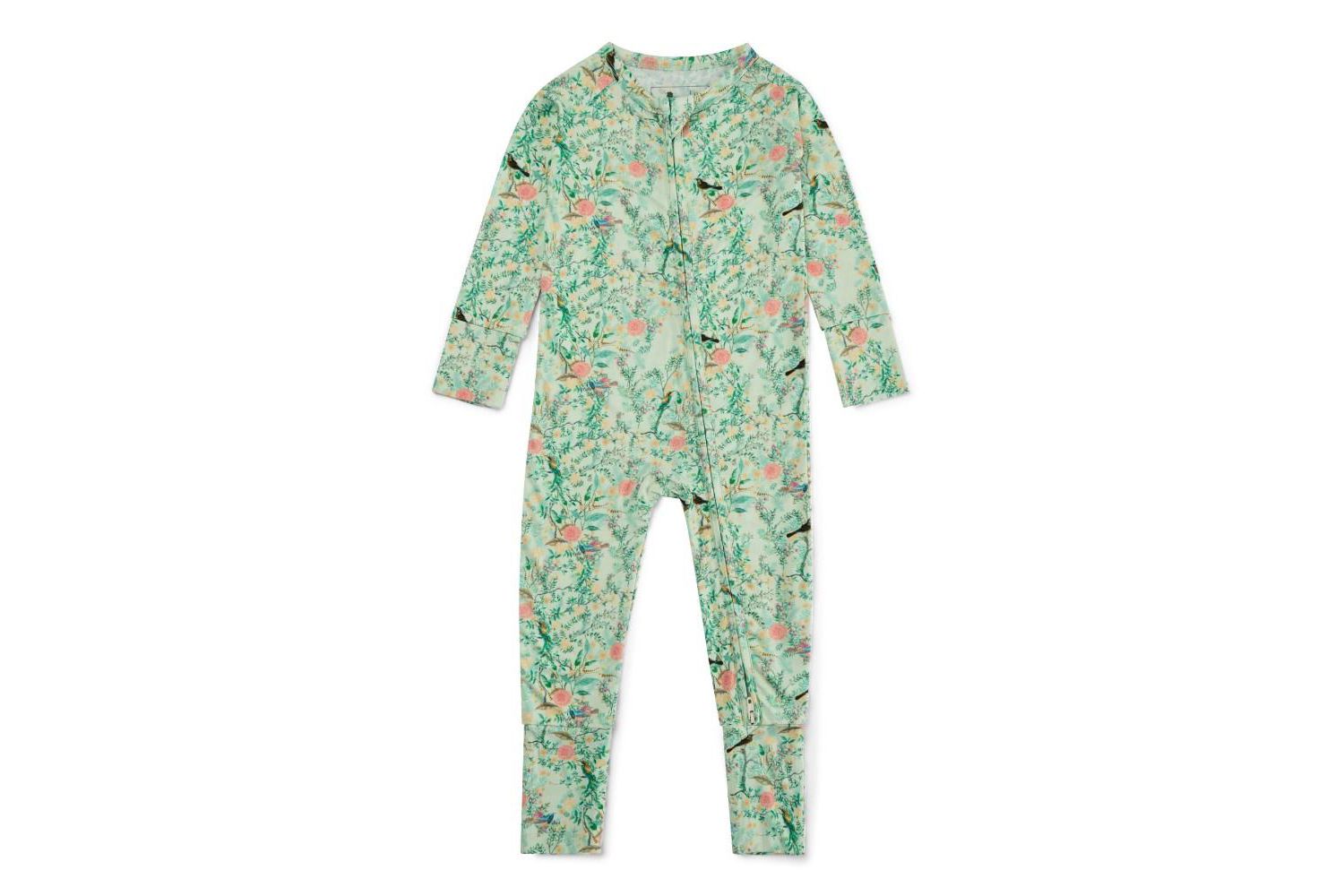 Baby Girls Sage Blossom Bamboo Sleeper