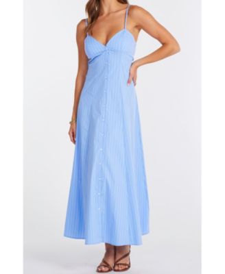 Women's Bishop + Young Adria Poplin Button Front Dress