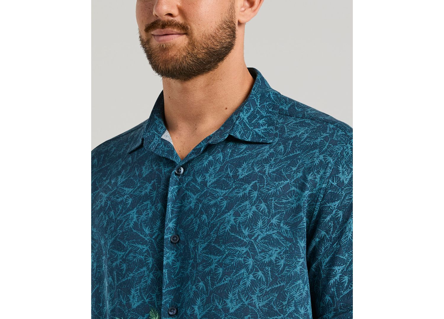 Men's Tropical Horizon Print Shirt