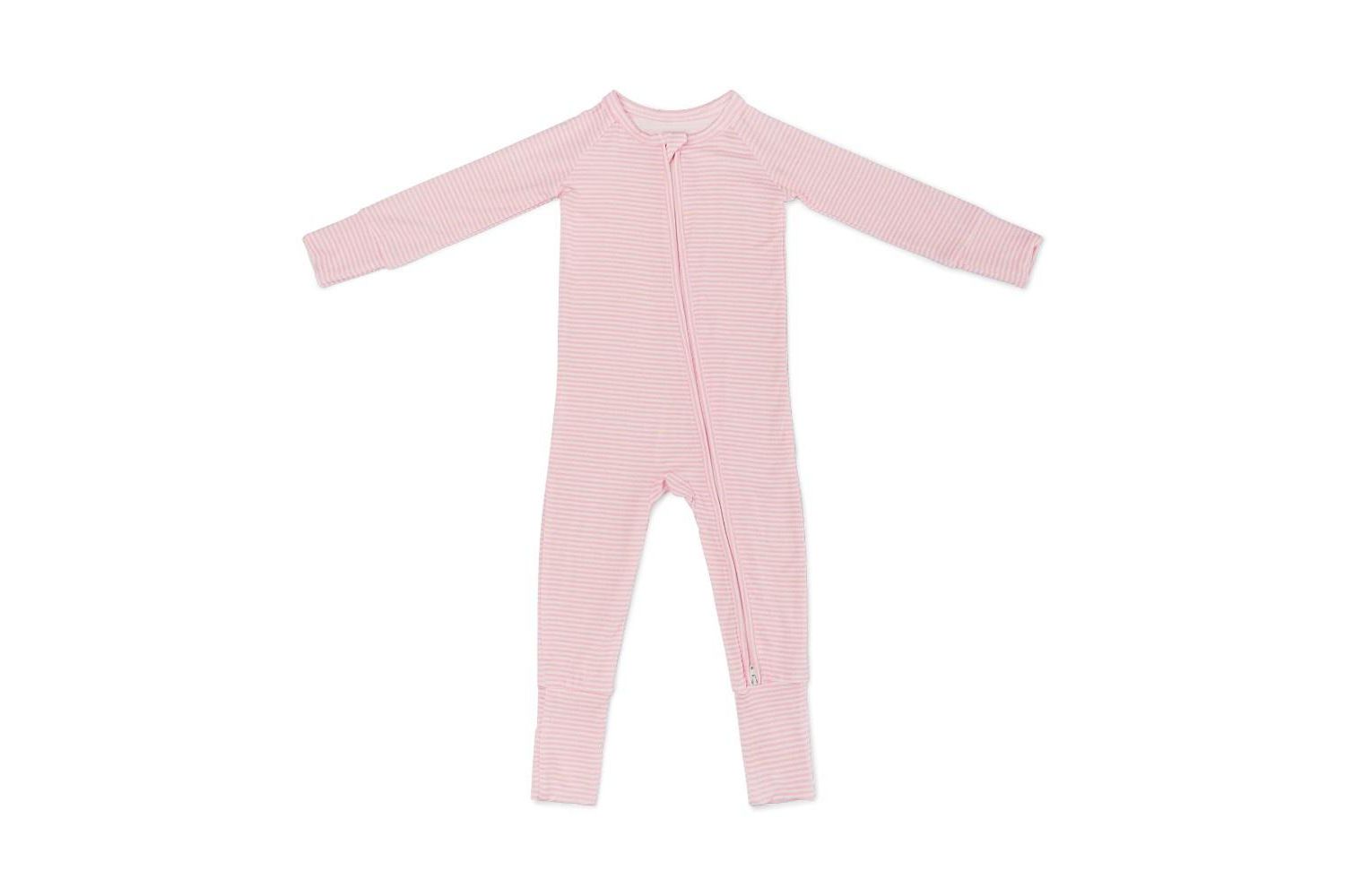 Baby Girls Peony Stripe Bamboo Sleeper