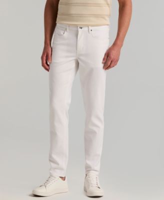 Men's Double-Weave Slim-Fit 5-Pocket Pants