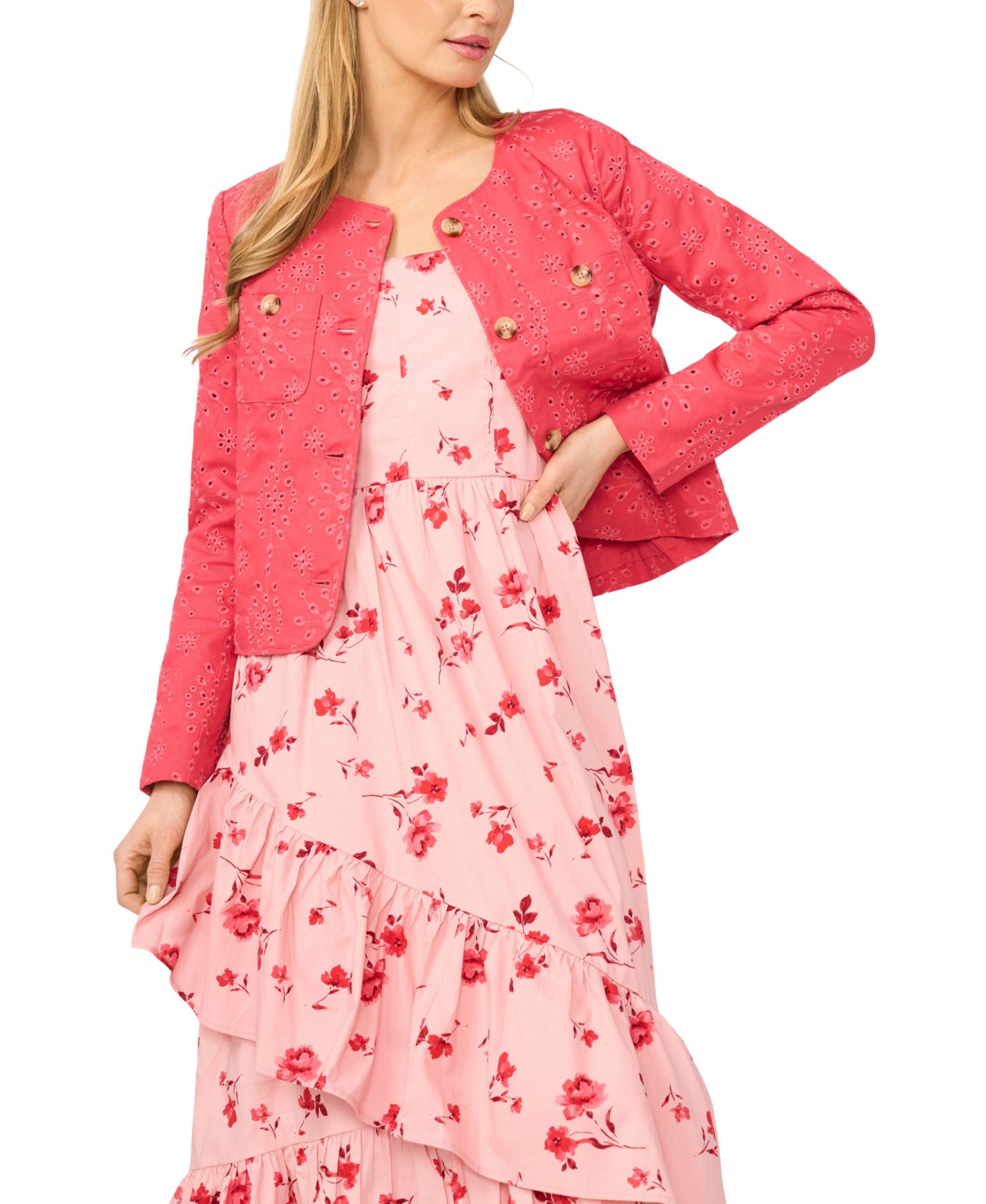 Women's Crew Neck Long-Sleeve Jacket