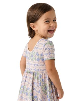 Toddler Girls' Spring Cascade Bamboo Twirl Dress