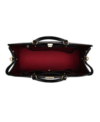 Ixia Jet Set Large Leather Tote Bag