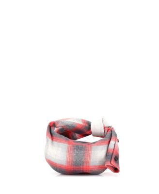 Mini BV Jodie Hobo Shirt Effect Printed Leather