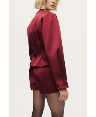 Women's Twin-Lace High-Waist Shorts