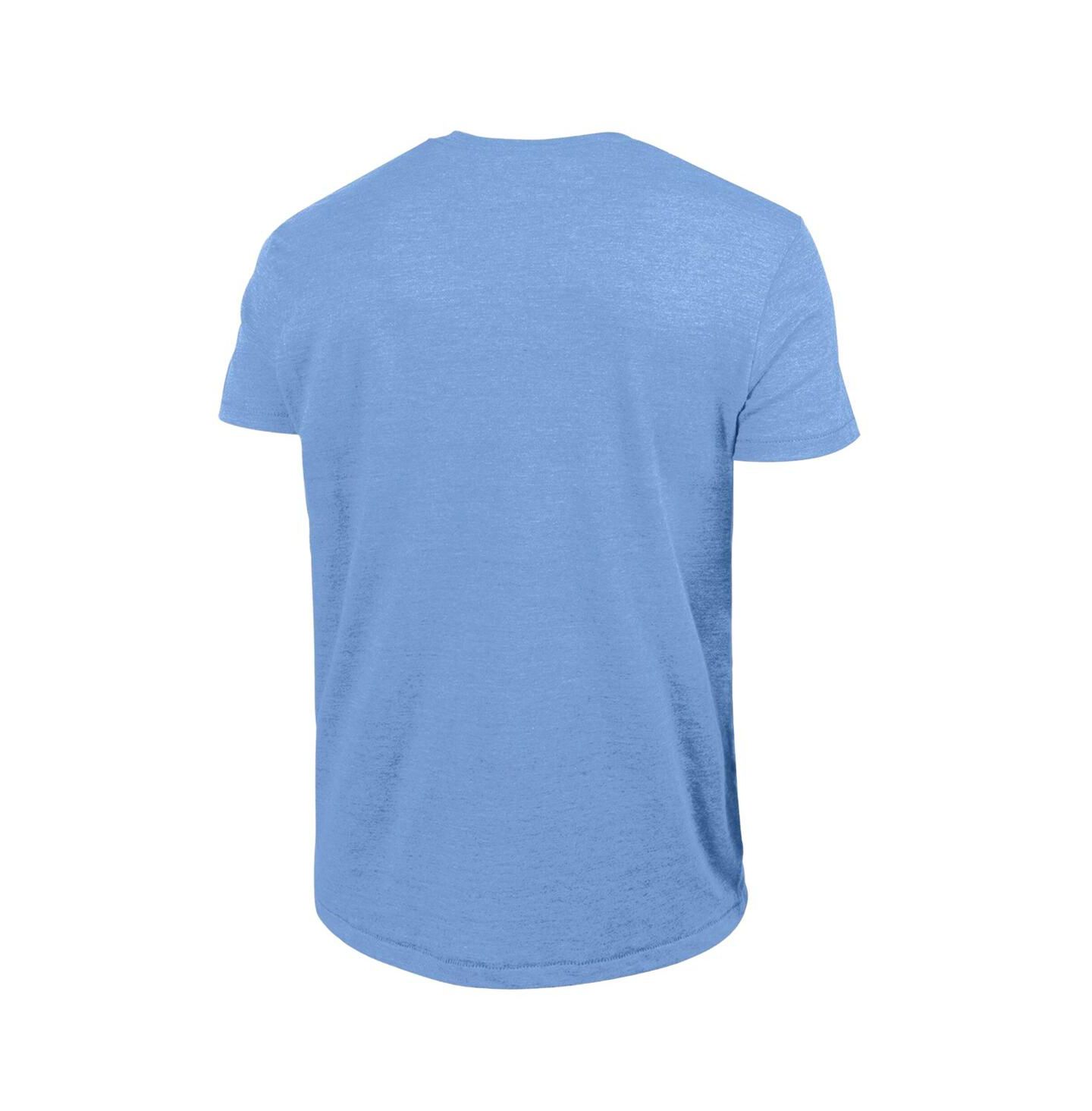 Мужская футболка Champion Light Blue Philadelphia Phillies Cooperstown Logo Tri-Blend — фото 2