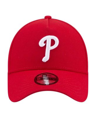Big Boys and Girls Red Philadelphia Phillies 9FORTY A-Frame Adjustable Hat