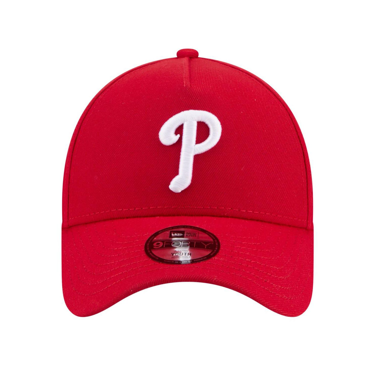 Big Boys and Girls Red Philadelphia Phillies 9FORTY A-Frame Adjustable Hat