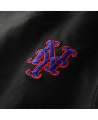 Men's Black New York Mets Dominican Republic Country Flag T-Shirt