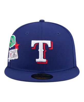 Men's Royal Texas Rangers City Patch 59FIFTY Fitted Hat