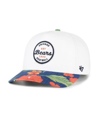 Men's White/Navy Chicago Bears Beach Side Hitch Adjustable Hat
