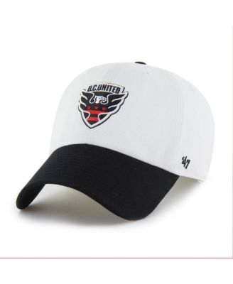 Men's White D.C. United Two-Tone Clean Up Adjustable Hat