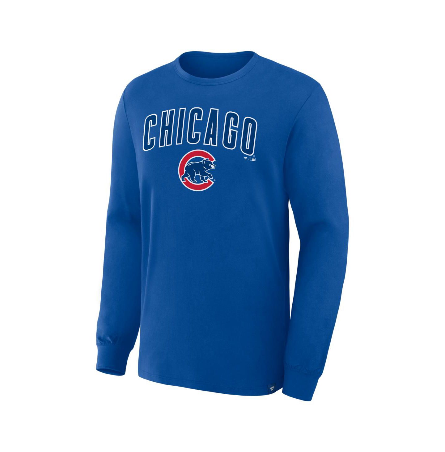 Мужская футболка Fanatics Royal Chicago Cubs Lock-Up Legacy Long Sleeve — фото 3