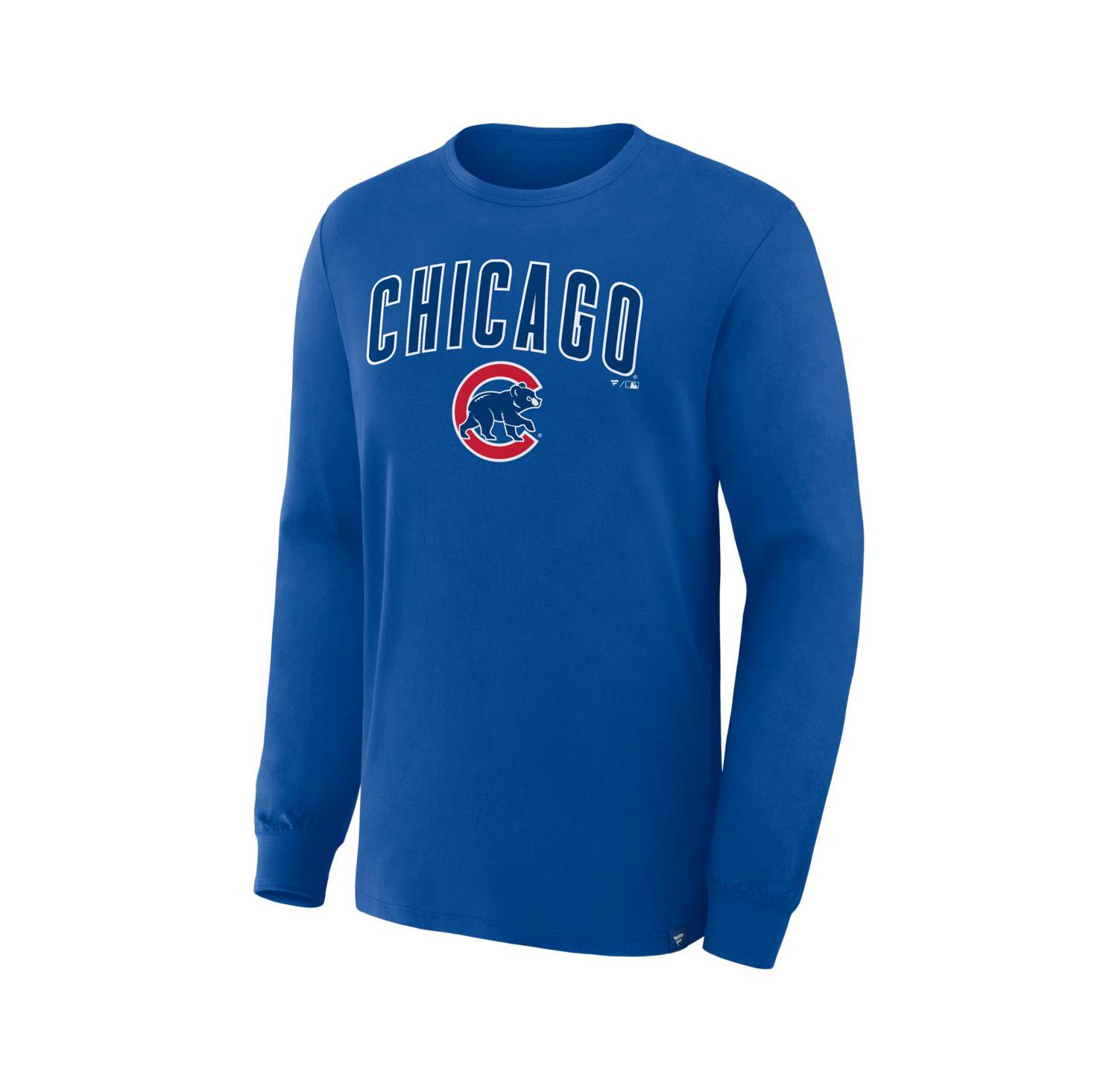 Men's Royal Chicago Cubs Lock-Up Legacy Long Sleeve T-Shirt