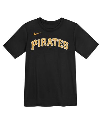 Preschool Paul Skenes Black Pittsburgh Pirates Name & Number T-Shirt