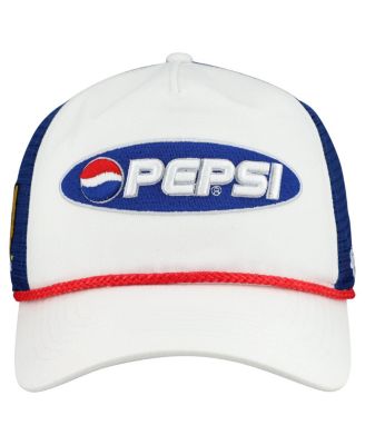 Men's White Jeff Gordon Mesh Rope Adjustable Hat