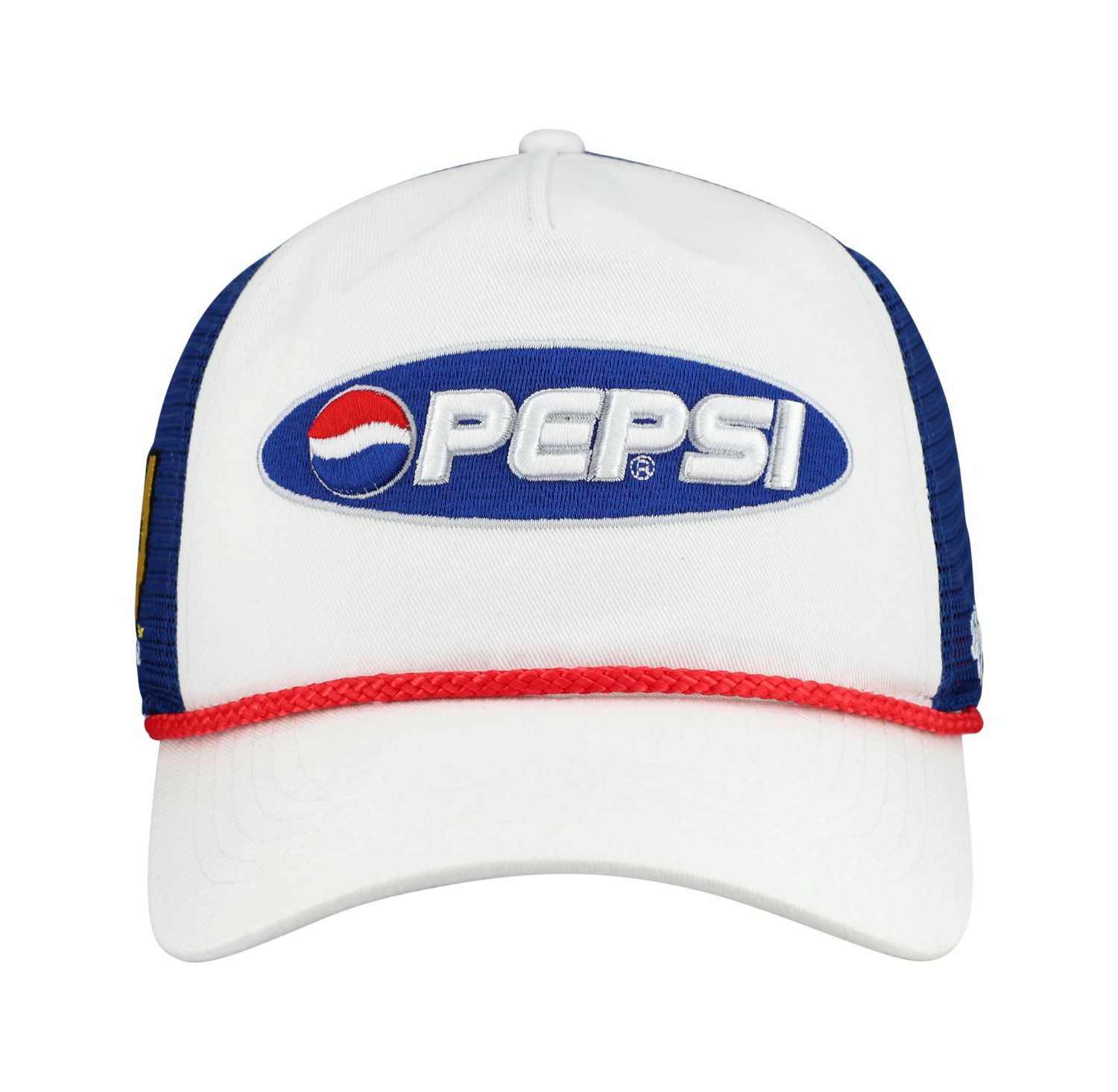 Men's White Jeff Gordon Mesh Rope Adjustable Hat