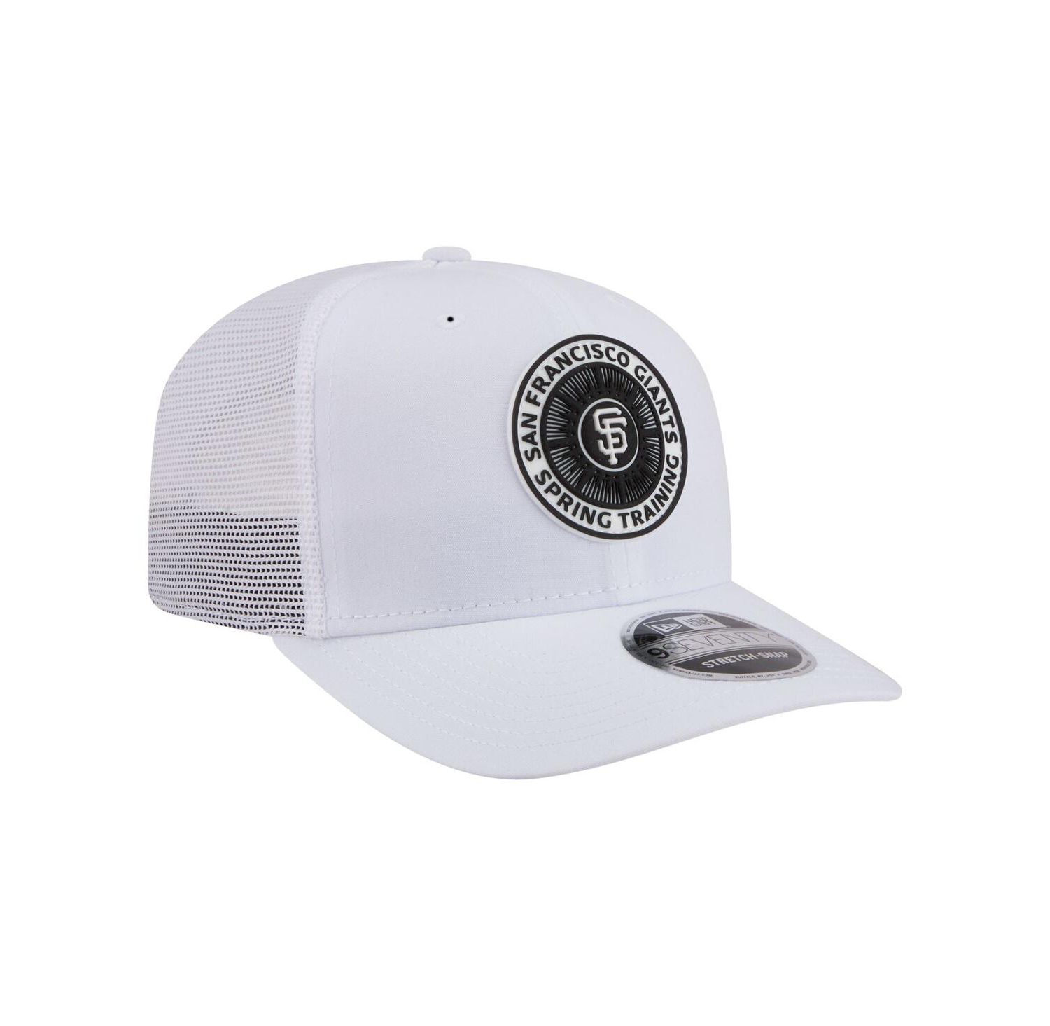 Men's White San Francisco Giants 2026 Spring Training Fan Pack 9SEVENTY Adjustable Trucker Hat