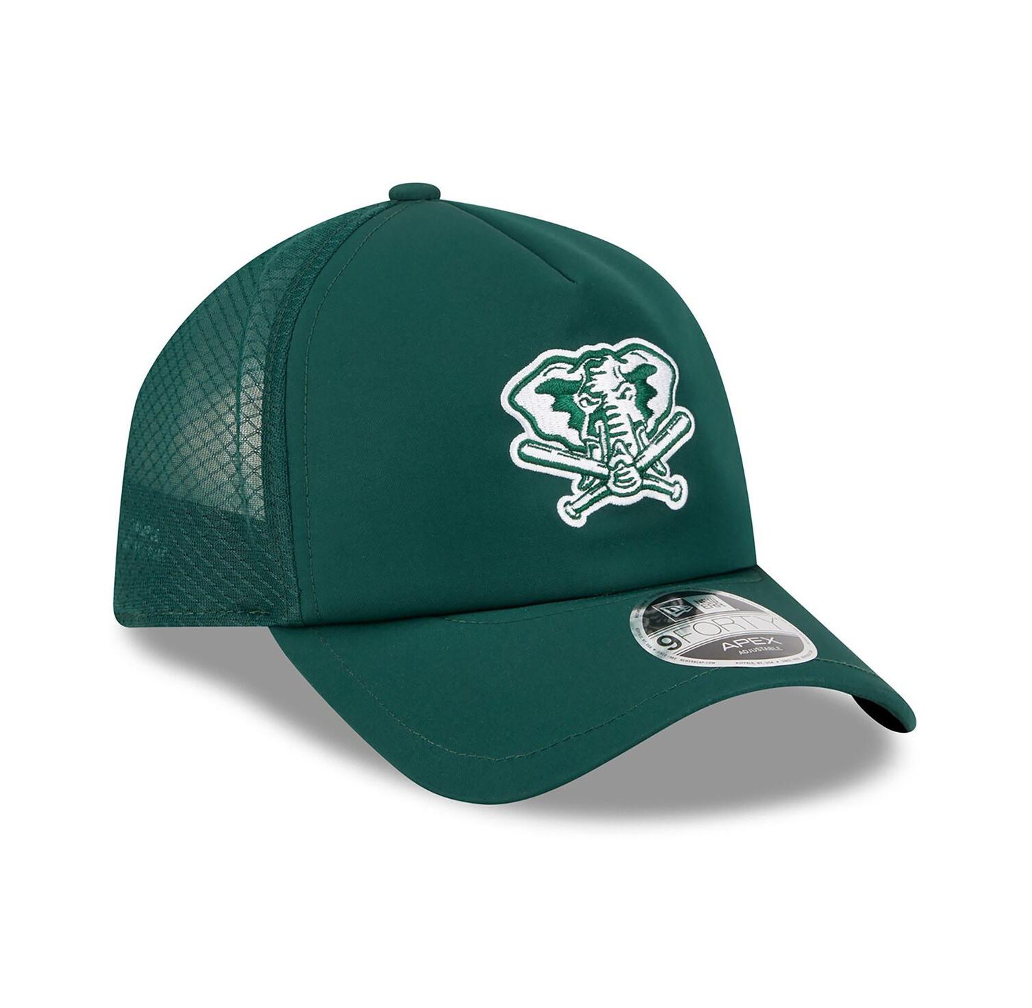 Men's Green Athletics 2026 Batting Practice Alternate Apex 9FORTY Adjustable Hat