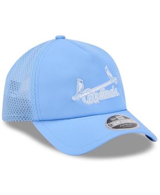 Men's Light Blue St. Louis Cardinals 2026 Batting Practice Alternate Apex 9FORTY Adjustable Hat