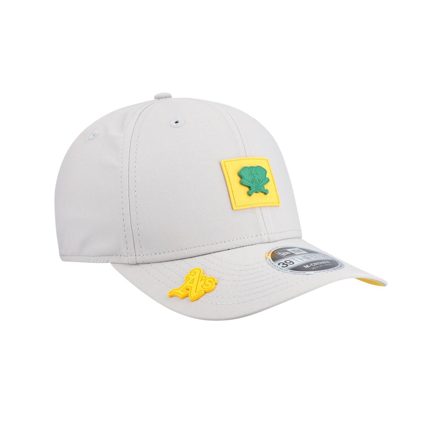 Men's Gray Athletics 2026 Clubhouse Alternate 39THIRTY Flex Hat