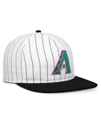 Men's White/Black Arizona Diamondbacks Cooperstown Collection Pro Adjustable Hat