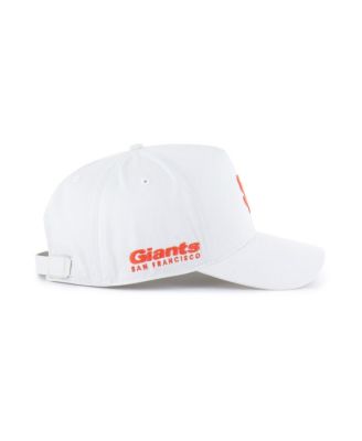 Men's White San Francisco Giants Foundational Pinch Offside Adjustable Hat
