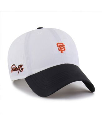 Men's White/Black San Francisco Giants Vista Mini Clean Up brrr&deg; Adjustable Hat