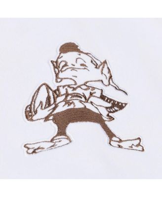 Men's White Cleveland Browns Arctic Fleece Sweatshirt