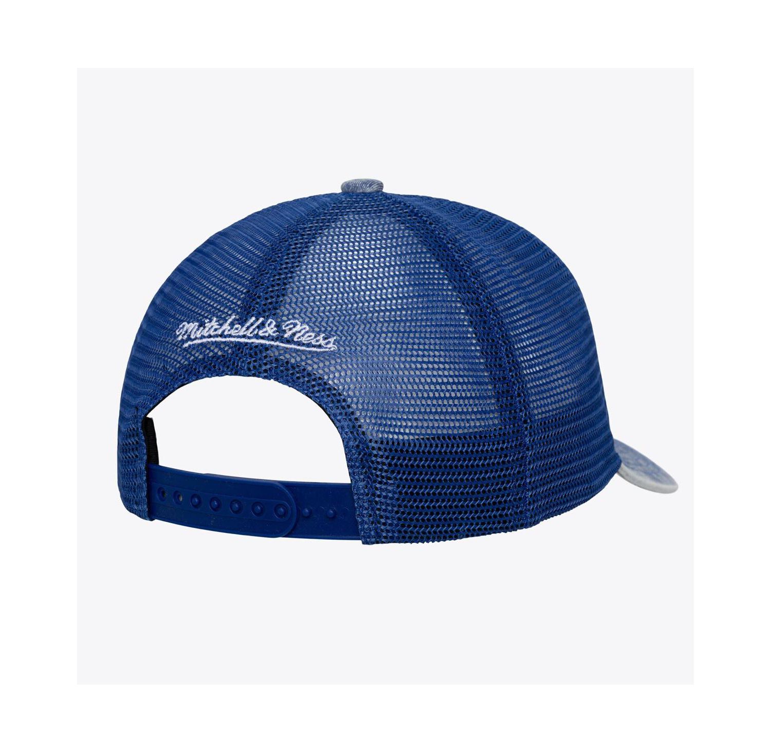 Men's Blue New York Knicks Gameday Snow Wash Adjustable Trucker Hat