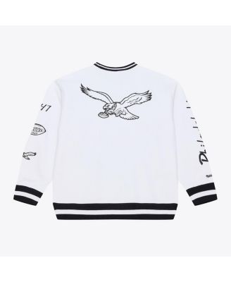 Men's White Philadelphia Eagles Arctic Fleece Sweatshirt