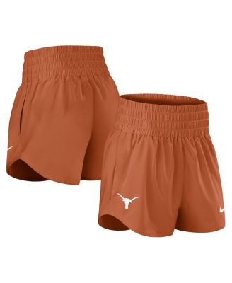 Women's Texas Orange Texas Longhorns Performance One Dri-FIT High-Rise Shorts