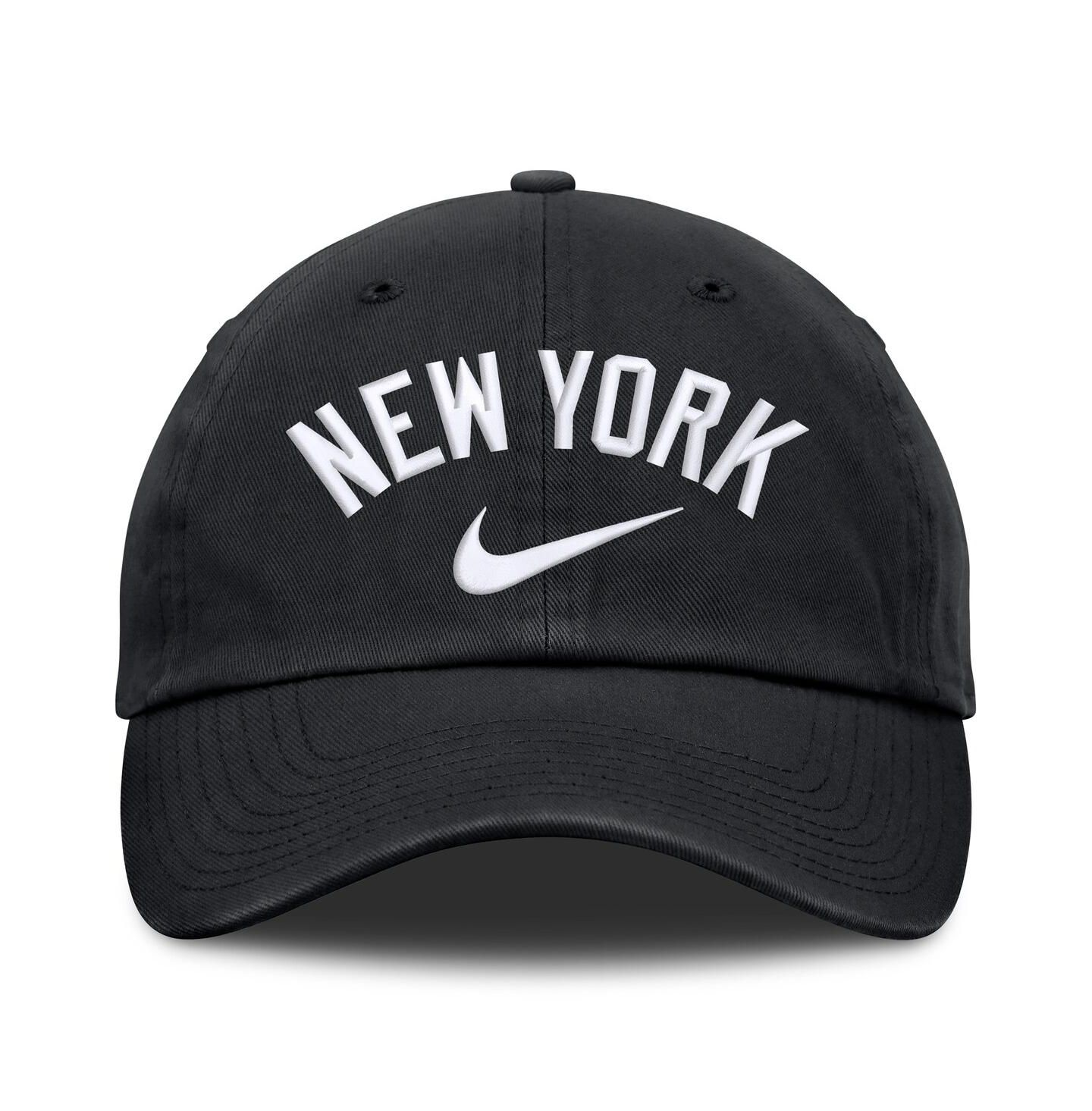 Мужская кепка Nike Black New York Yankees Primetime Club Adjustable Hat — фото 4