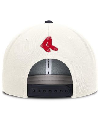 Men's Cream/Navy Boston Red Sox Cooperstown Pro Dri-FIT Snapback Hat