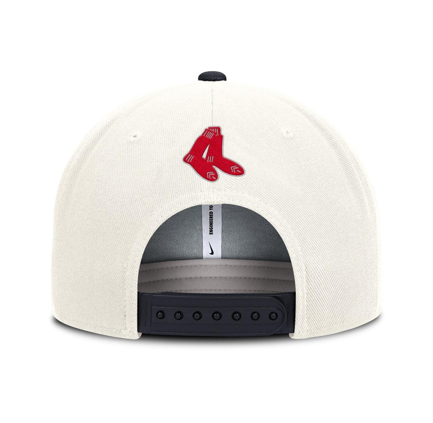 Men's Cream/Navy Boston Red Sox Cooperstown Pro Dri-FIT Snapback Hat