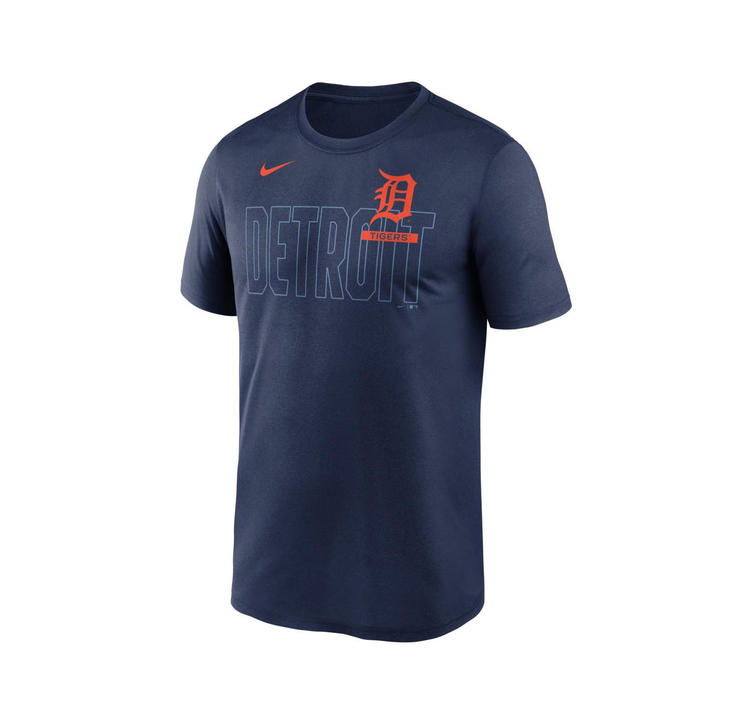 Men's Navy Detroit Tigers Knockout Team Legend Dri-FIT T-Shirt