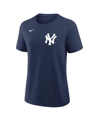 Women's Aaron Judge Navy New York Yankees Name & Number T-Shirt