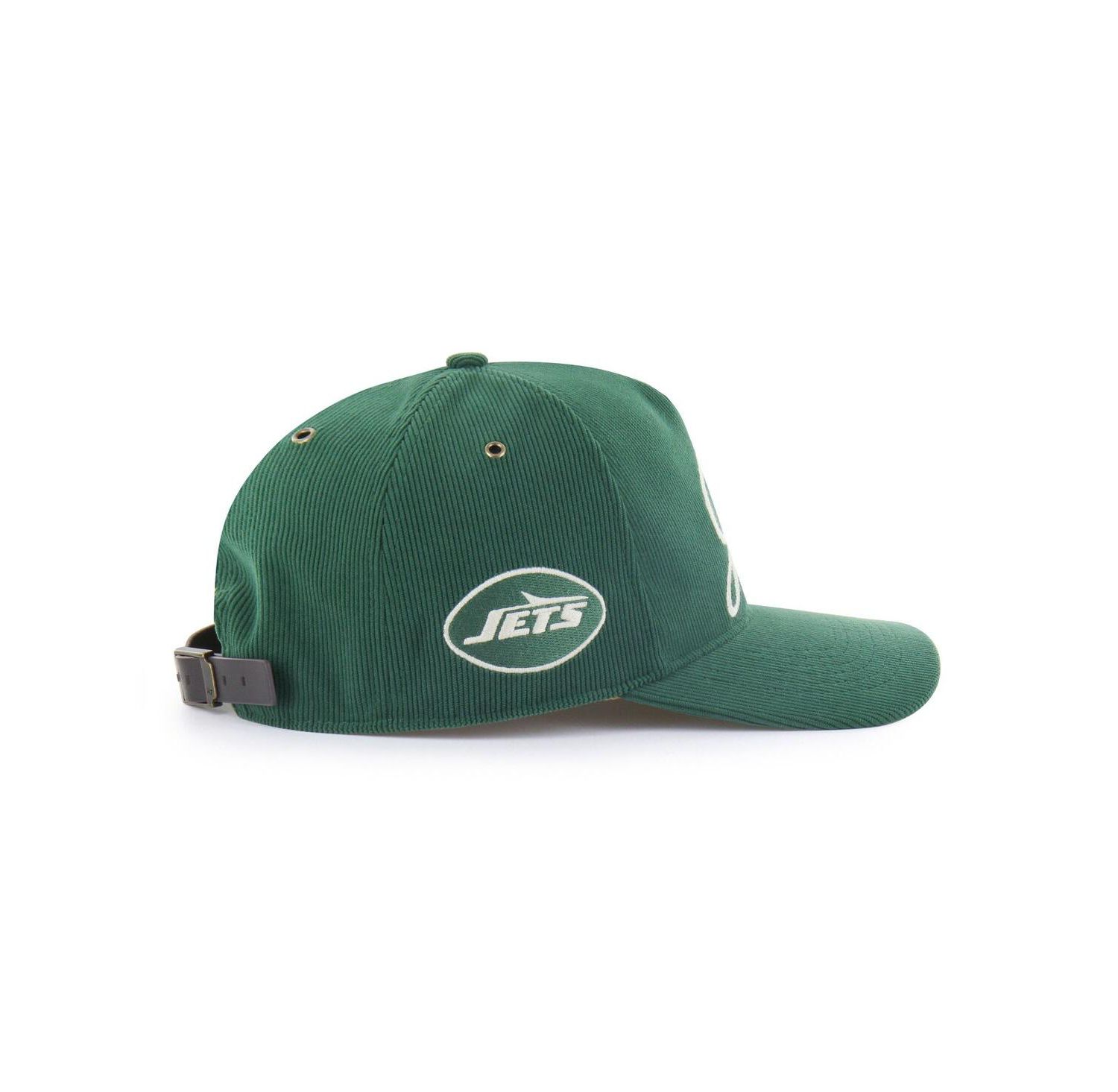 Men's Green New York Jets Golden Age Corduroy Hitch Adjustable Hat
