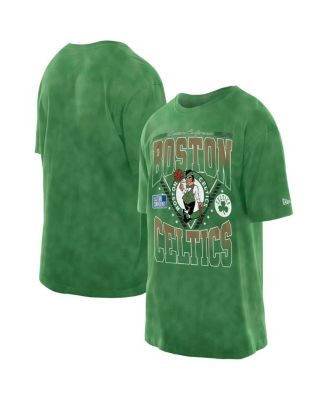Men's Kelly Green Boston Celtics Boxy Old School Sport Vintage Wash T-Shirt