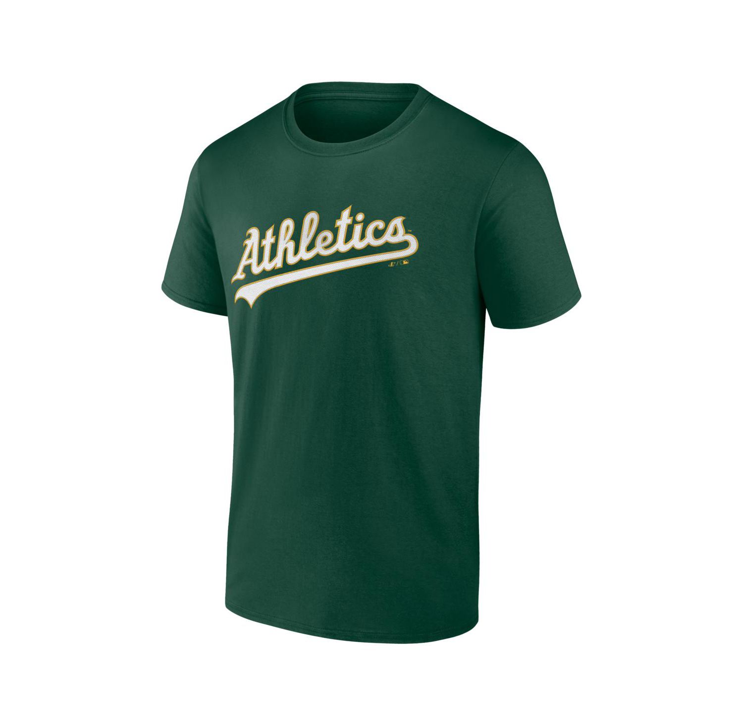 Men's Green Athletics Wordmark T-Shirt