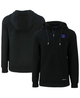 Men's Black Duke Blue Devils Roam Half-Zip Hoodie